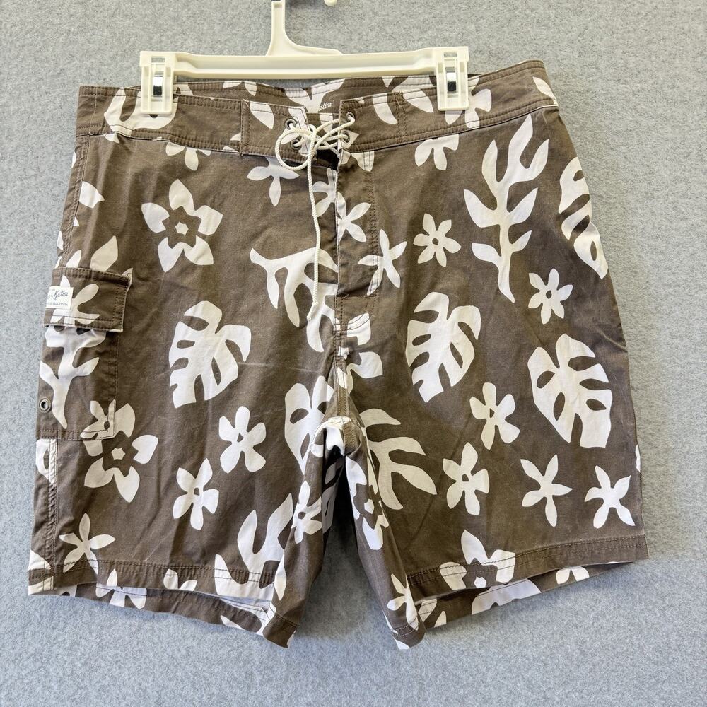 Kanvas By Katin Board Shorts Mens 34 Floral Heritage Collection Kehi Swim Trunks